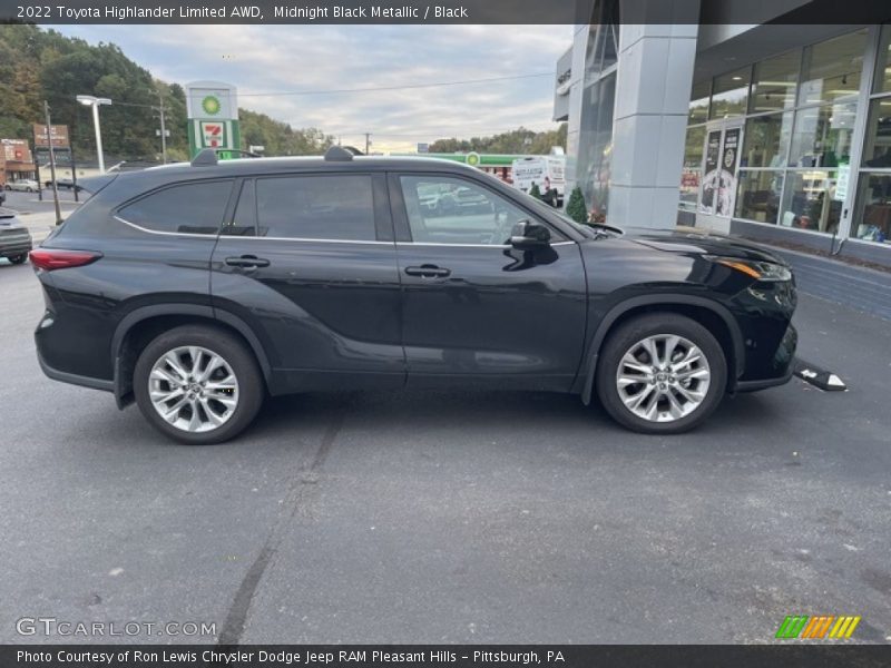  2022 Highlander Limited AWD Midnight Black Metallic