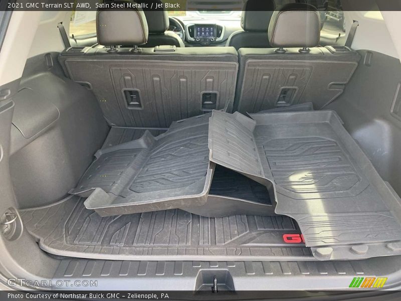 Satin Steel Metallic / Jet Black 2021 GMC Terrain SLT AWD