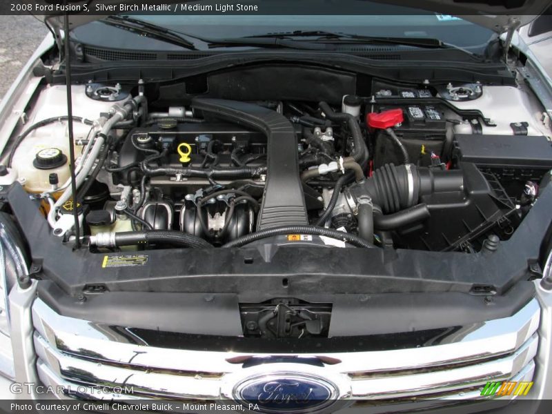 Silver Birch Metallic / Medium Light Stone 2008 Ford Fusion S