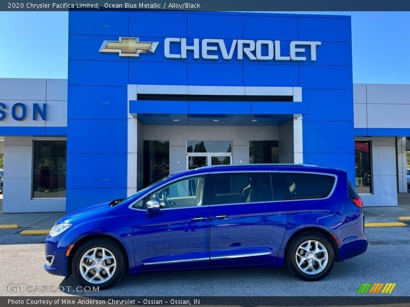  2020 Pacifica Limited Ocean Blue Metallic