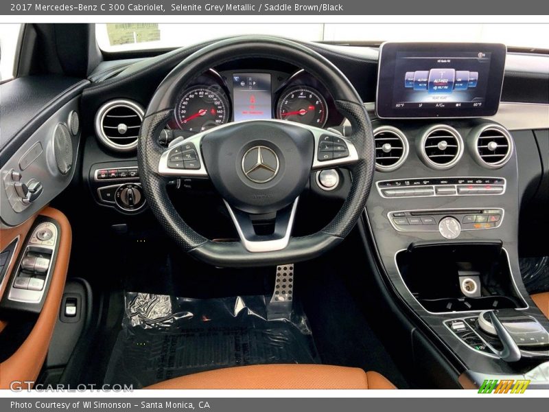 Dashboard of 2017 C 300 Cabriolet