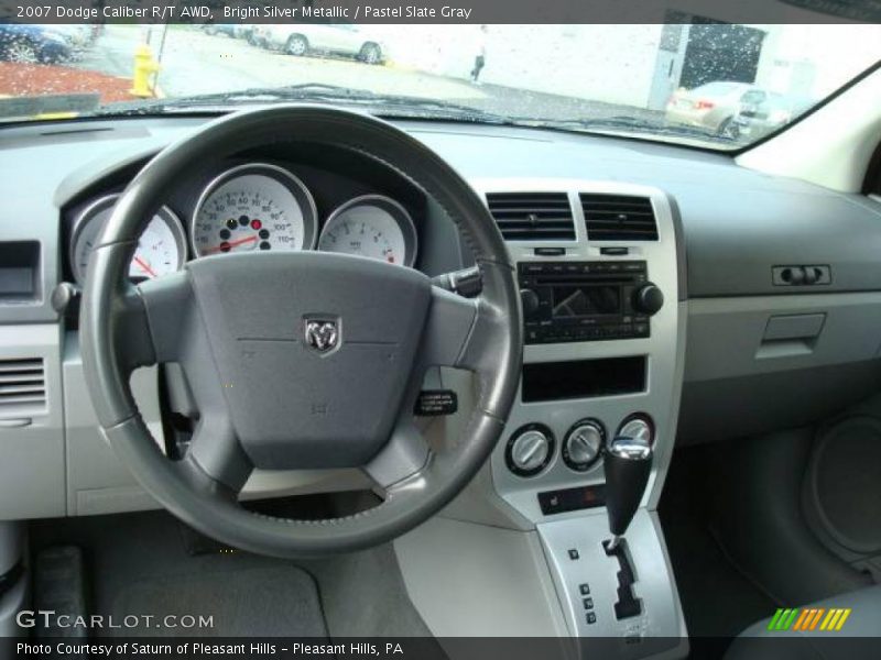 Bright Silver Metallic / Pastel Slate Gray 2007 Dodge Caliber R/T AWD