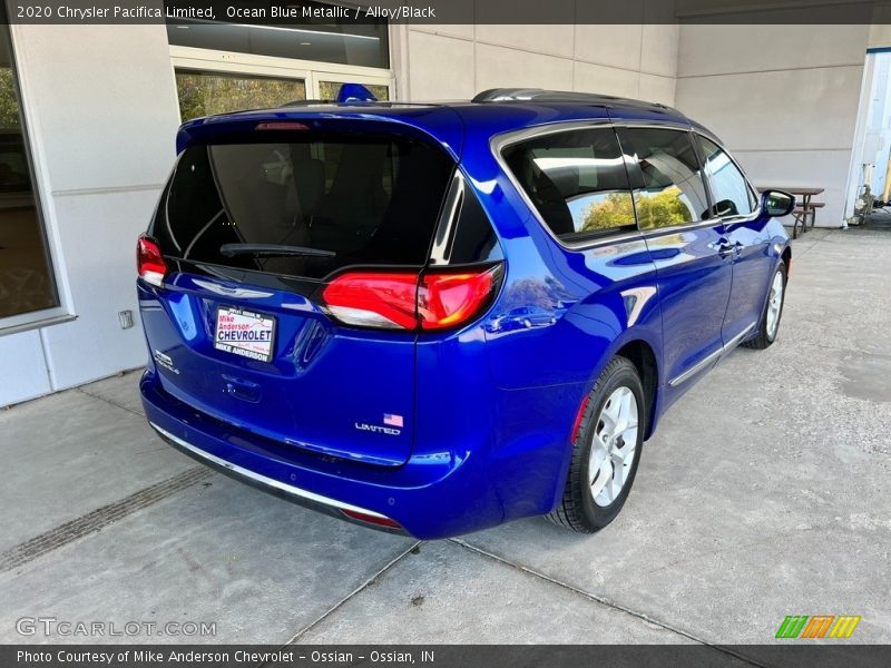 Ocean Blue Metallic / Alloy/Black 2020 Chrysler Pacifica Limited