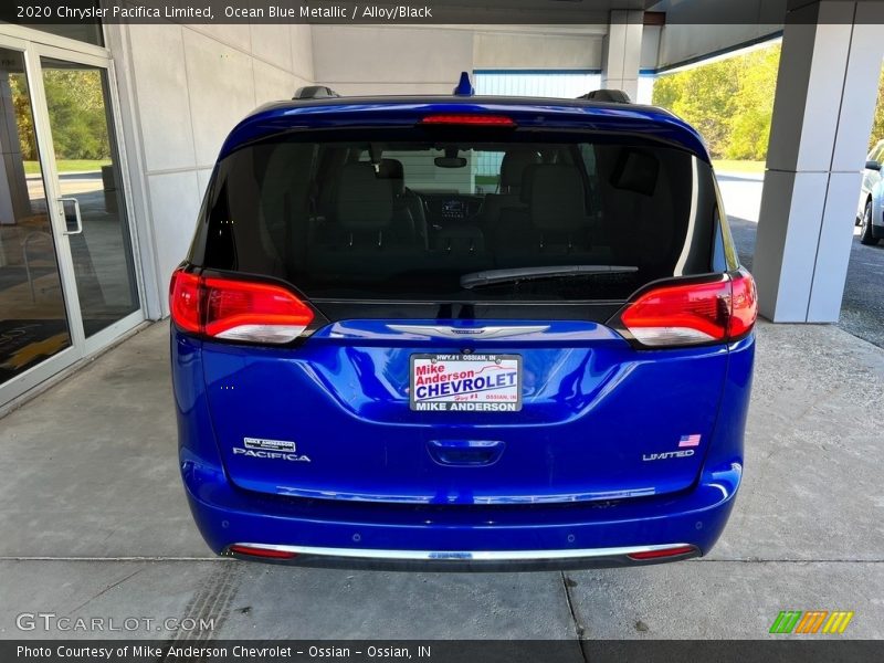 Ocean Blue Metallic / Alloy/Black 2020 Chrysler Pacifica Limited