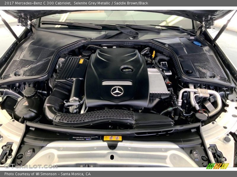  2017 C 300 Cabriolet Engine - 2.0 Liter DI Turbocharged DOHC 16-Valve VVT 4 Cylinder