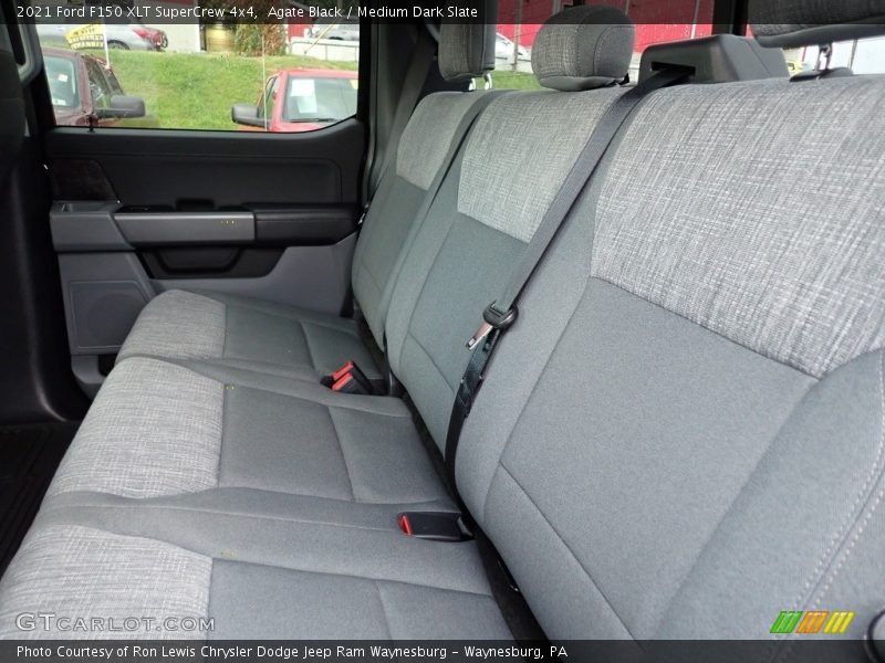 Agate Black / Medium Dark Slate 2021 Ford F150 XLT SuperCrew 4x4