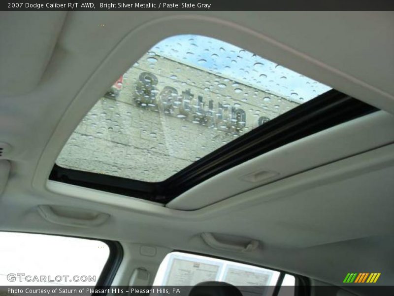 Bright Silver Metallic / Pastel Slate Gray 2007 Dodge Caliber R/T AWD