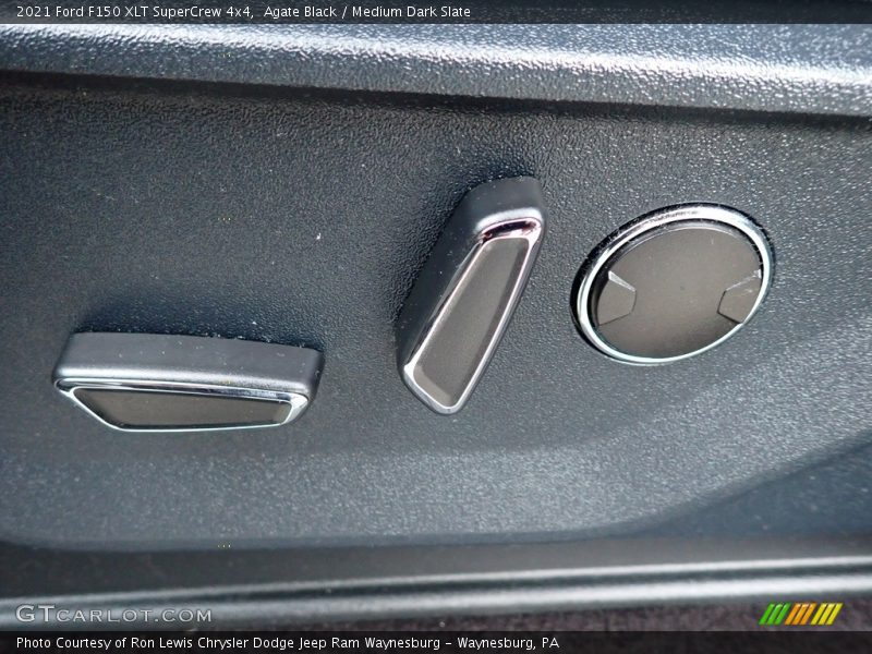 Agate Black / Medium Dark Slate 2021 Ford F150 XLT SuperCrew 4x4
