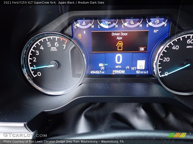 Agate Black / Medium Dark Slate 2021 Ford F150 XLT SuperCrew 4x4