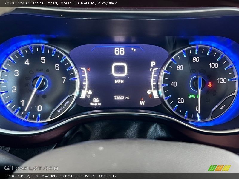  2020 Pacifica Limited Limited Gauges