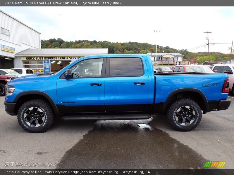  2024 1500 Rebel G/T Crew Cab 4x4 Hydro Blue Pearl