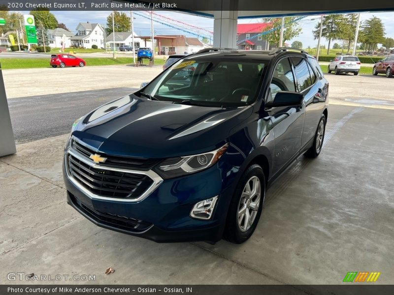 Pacific Blue Metallic / Jet Black 2020 Chevrolet Equinox LT