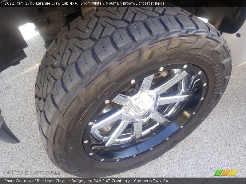 Custom Wheels of 2022 1500 Laramie Crew Cab 4x4