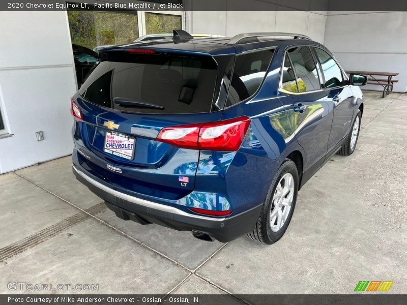 Pacific Blue Metallic / Jet Black 2020 Chevrolet Equinox LT