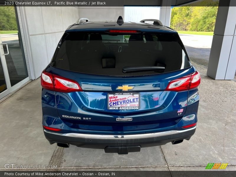 Pacific Blue Metallic / Jet Black 2020 Chevrolet Equinox LT