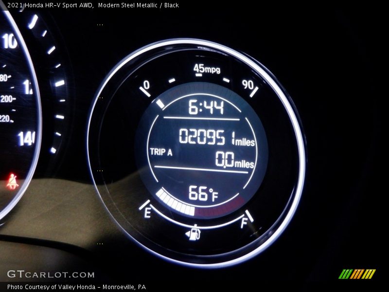 Modern Steel Metallic / Black 2021 Honda HR-V Sport AWD