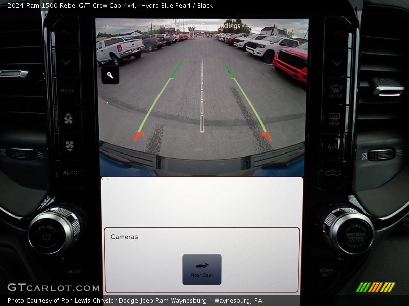 Controls of 2024 1500 Rebel G/T Crew Cab 4x4