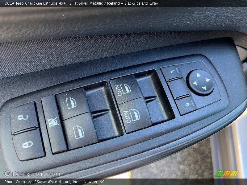 Billet Silver Metallic / Iceland - Black/Iceland Gray 2014 Jeep Cherokee Latitude 4x4