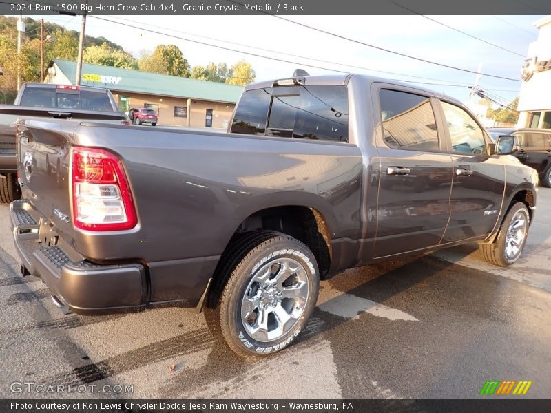 Granite Crystal Metallic / Black 2024 Ram 1500 Big Horn Crew Cab 4x4