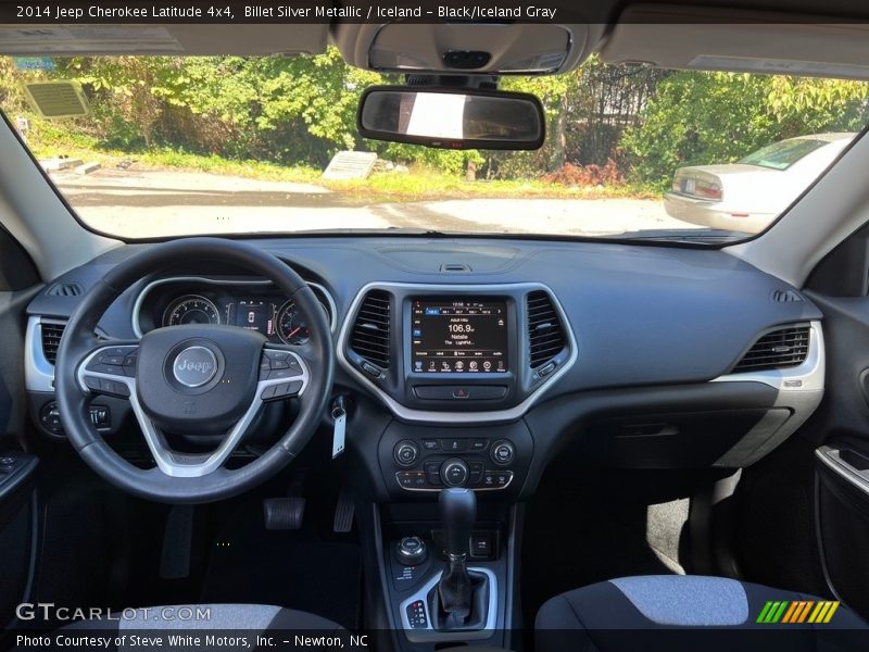  2014 Cherokee Latitude 4x4 Iceland - Black/Iceland Gray Interior