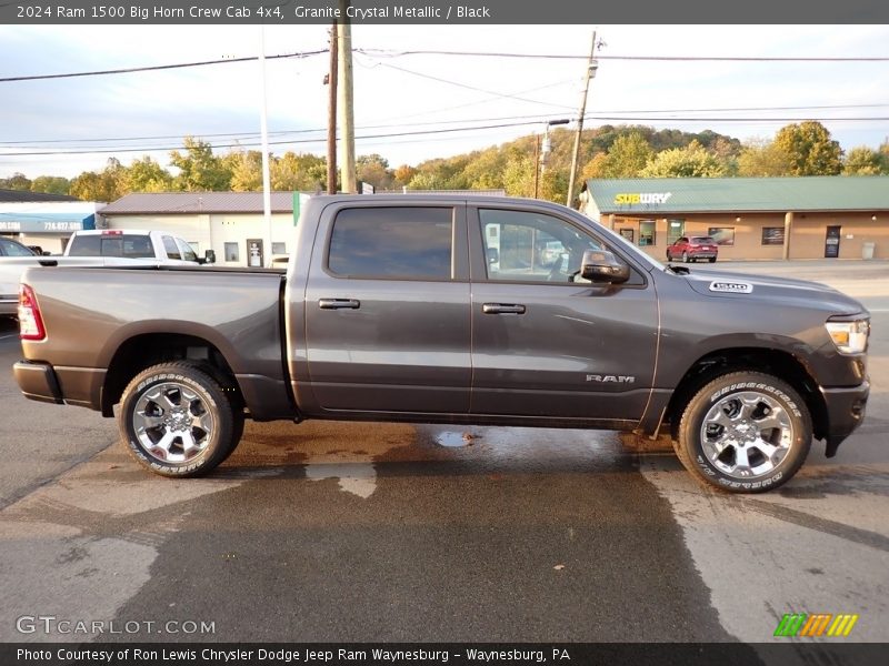 Granite Crystal Metallic / Black 2024 Ram 1500 Big Horn Crew Cab 4x4