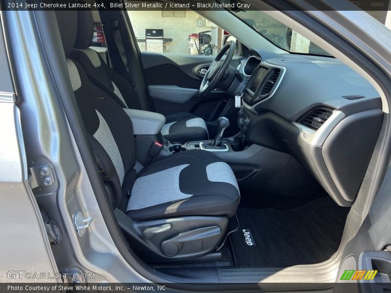  2014 Cherokee Latitude 4x4 Iceland - Black/Iceland Gray Interior