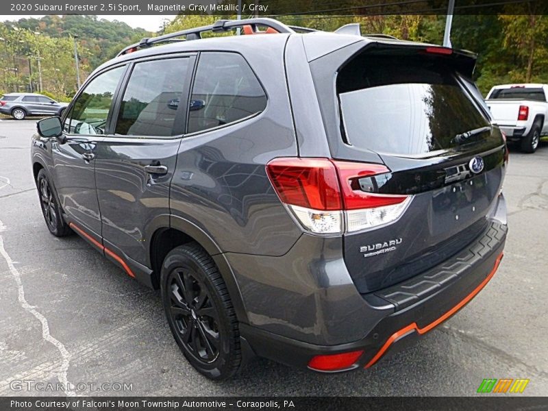 Magnetite Gray Metallic / Gray 2020 Subaru Forester 2.5i Sport