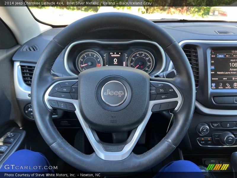  2014 Cherokee Latitude 4x4 Steering Wheel
