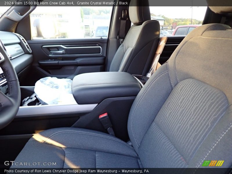 Granite Crystal Metallic / Black 2024 Ram 1500 Big Horn Crew Cab 4x4