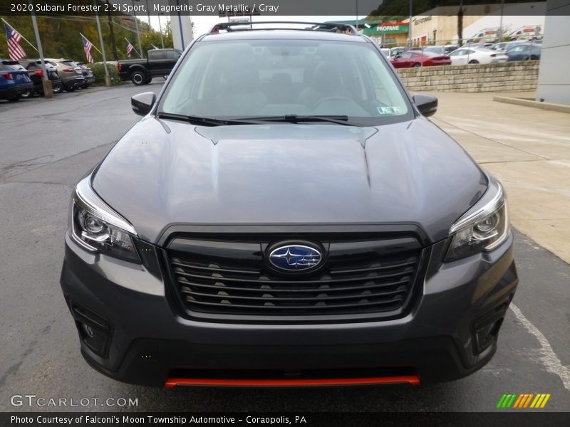 Magnetite Gray Metallic / Gray 2020 Subaru Forester 2.5i Sport