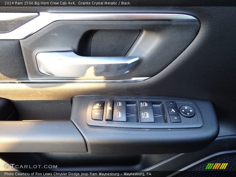 Granite Crystal Metallic / Black 2024 Ram 1500 Big Horn Crew Cab 4x4