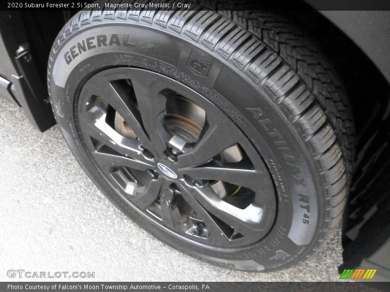 Magnetite Gray Metallic / Gray 2020 Subaru Forester 2.5i Sport