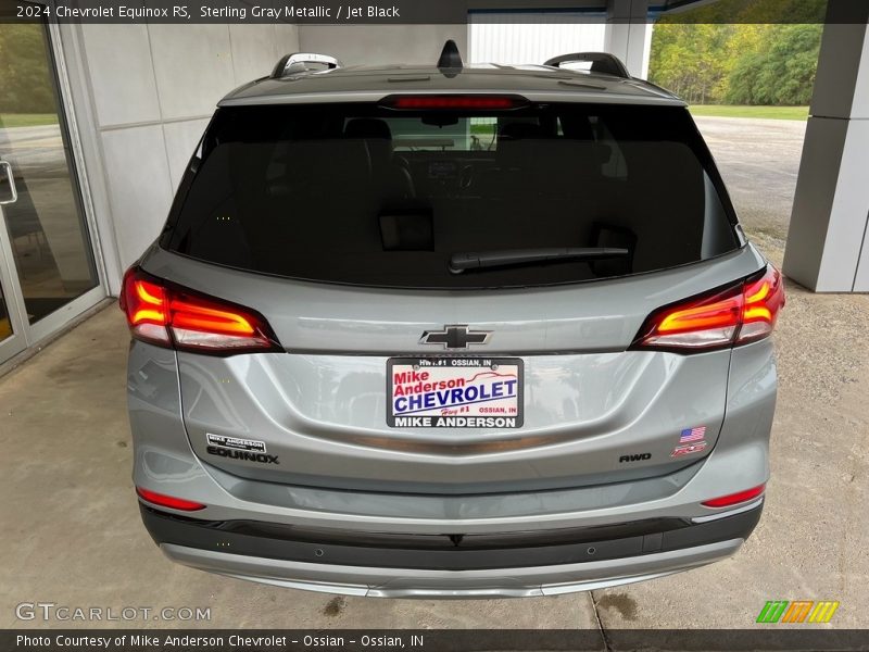 Sterling Gray Metallic / Jet Black 2024 Chevrolet Equinox RS