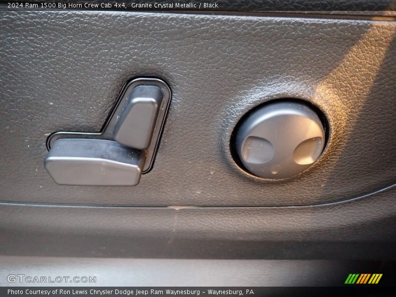 Granite Crystal Metallic / Black 2024 Ram 1500 Big Horn Crew Cab 4x4