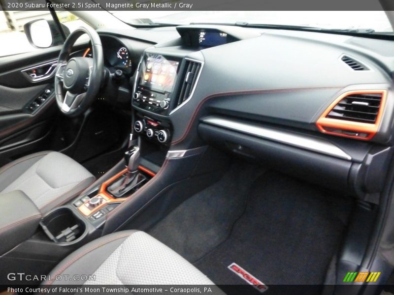 Dashboard of 2020 Forester 2.5i Sport