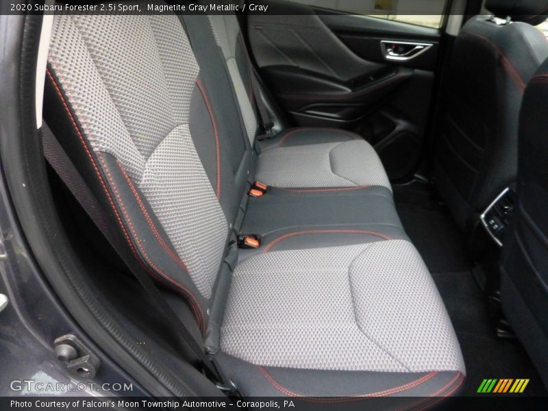 Rear Seat of 2020 Forester 2.5i Sport