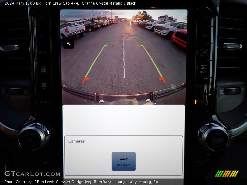 Granite Crystal Metallic / Black 2024 Ram 1500 Big Horn Crew Cab 4x4