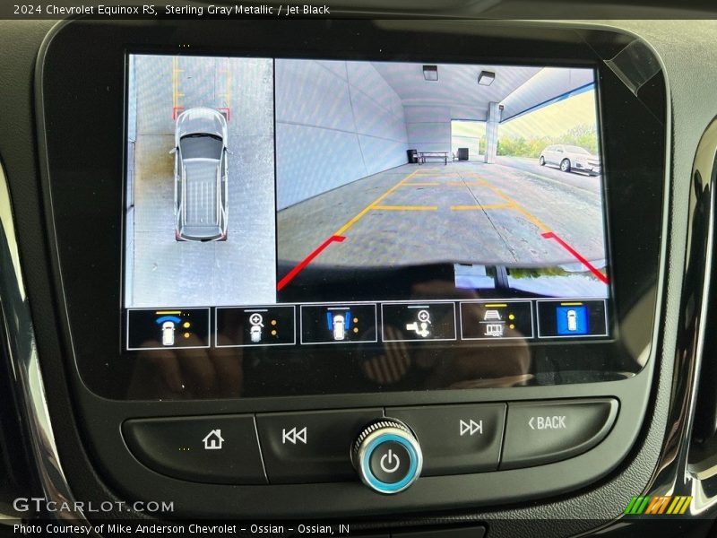 Controls of 2024 Equinox RS