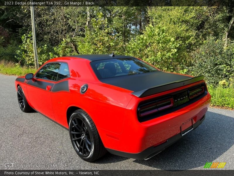 Go Mango / Black 2023 Dodge Challenger T/A 392