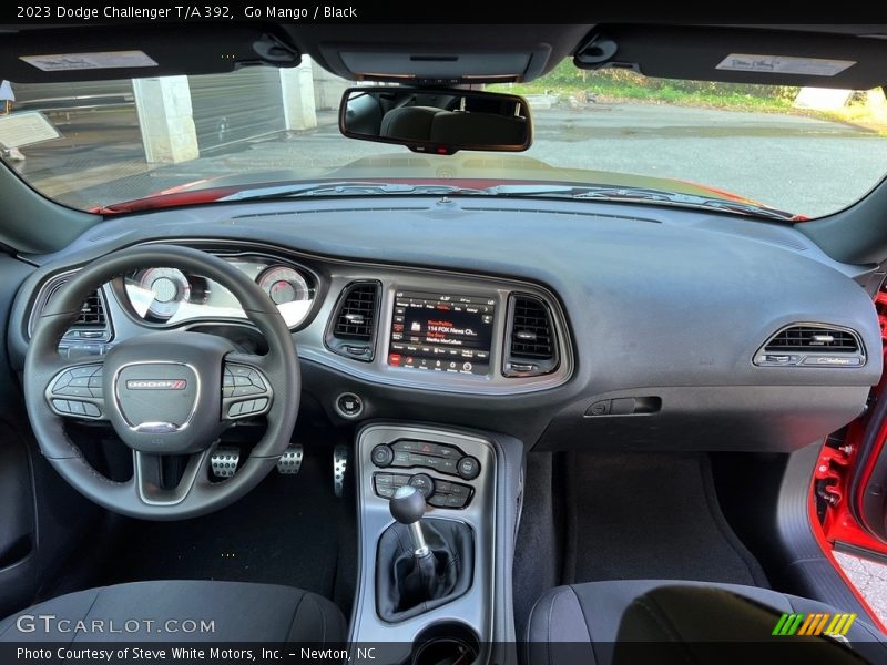 Dashboard of 2023 Challenger T/A 392