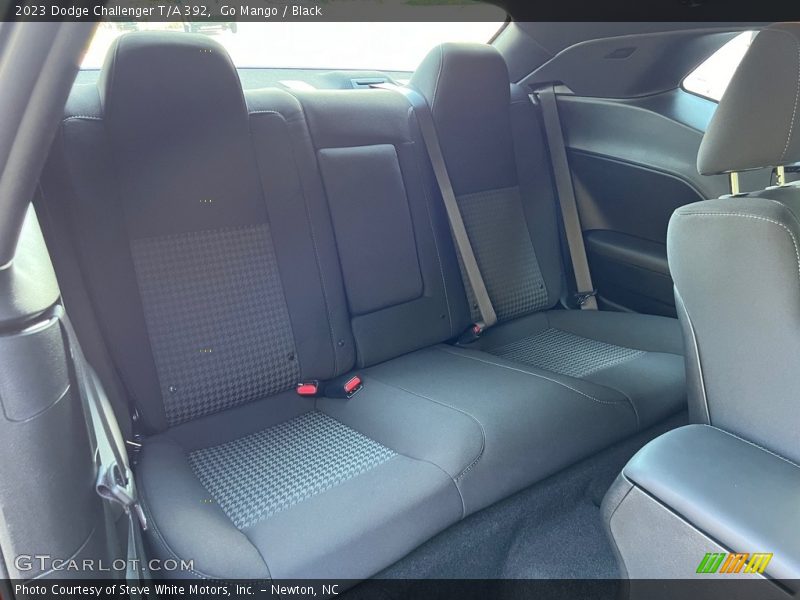 Rear Seat of 2023 Challenger T/A 392
