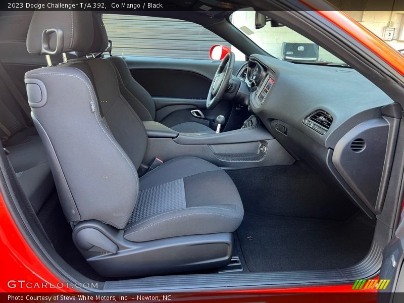 Front Seat of 2023 Challenger T/A 392