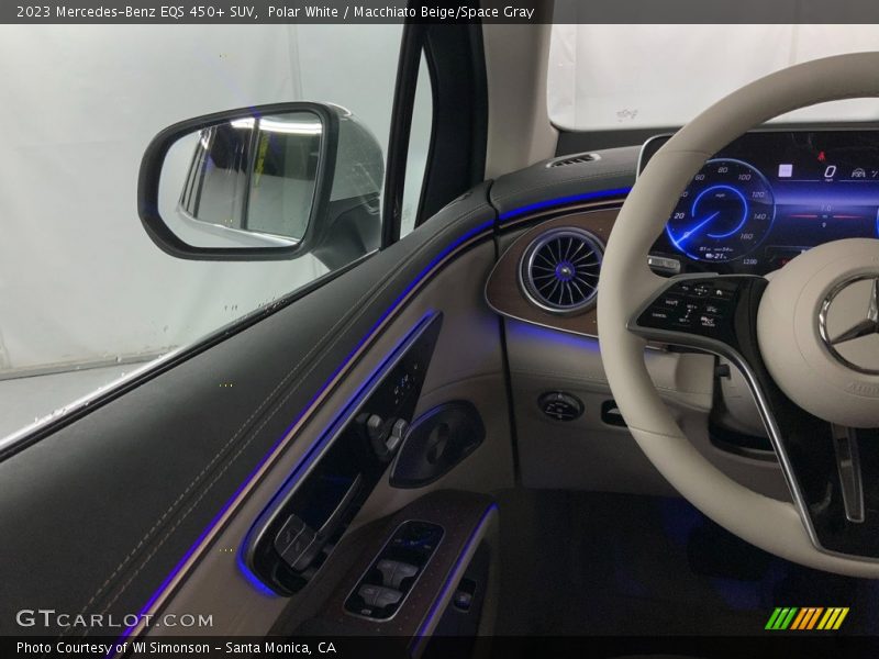 Dashboard of 2023 EQS 450+ SUV