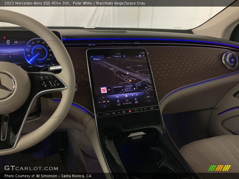 Dashboard of 2023 EQS 450+ SUV