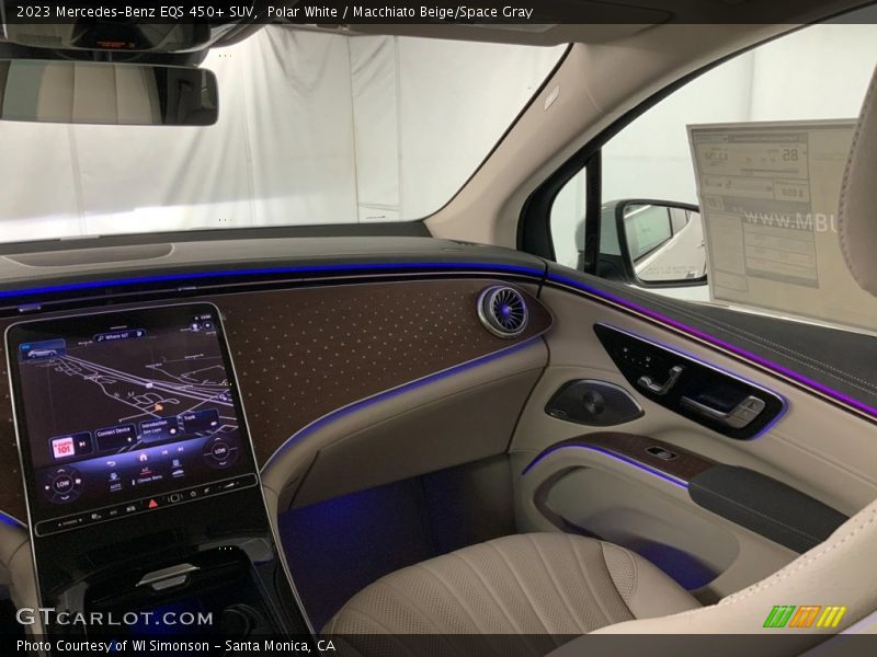 Dashboard of 2023 EQS 450+ SUV