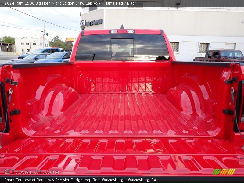 Flame Red / Black 2024 Ram 1500 Big Horn Night Edition Crew Cab 4x4