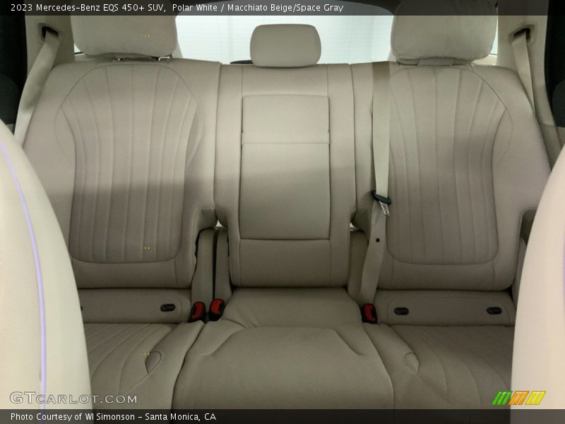 Rear Seat of 2023 EQS 450+ SUV