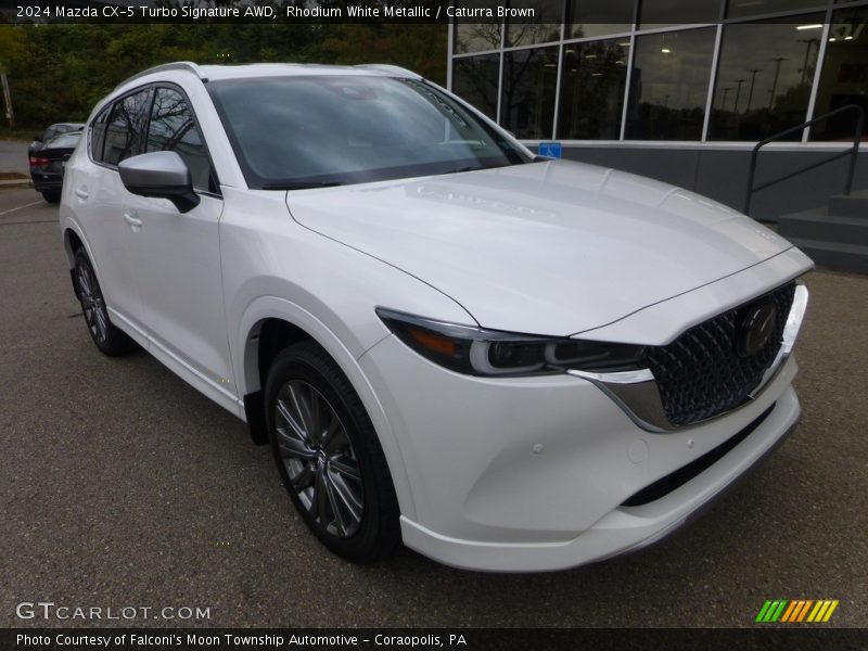  2024 CX-5 Turbo Signature AWD Rhodium White Metallic