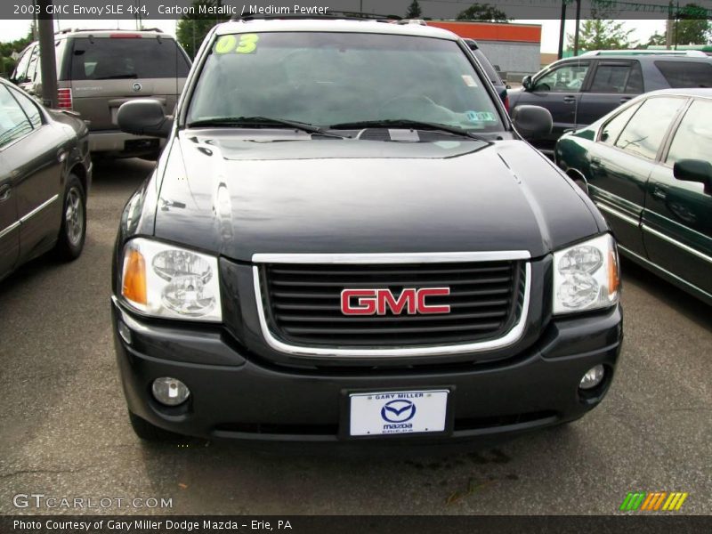 Carbon Metallic / Medium Pewter 2003 GMC Envoy SLE 4x4