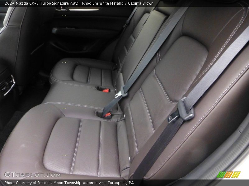 Rear Seat of 2024 CX-5 Turbo Signature AWD